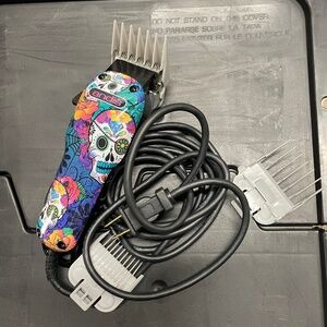 Andis Sugar Skull Hair Clippers Trimmer Adjustable with cord